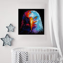 Eagle Frameless Picture Oil Paint By Numbers Hand Painted Picture for Bedroom