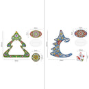 by Numbers Crystal Rhinestone Embroidery Christmas Diamond Painting Xmas Tree