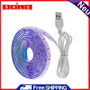 UV LED Strip Light 5V DC 5050 Ribbon Ultraviolet Tape Lamp for DJ Fluorescence