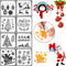 Decorative Christmas Hollow Stencils Embossing Scrapbooking Flower Template