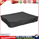 Waterproof Dust Cover Anti UV Sandbox Sandpit Shelter (Black 120x120cm) Newly