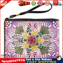 DIY Colorful Special Shaped Diamond Painting Wristlet Clutch Zipper Wallet Newly