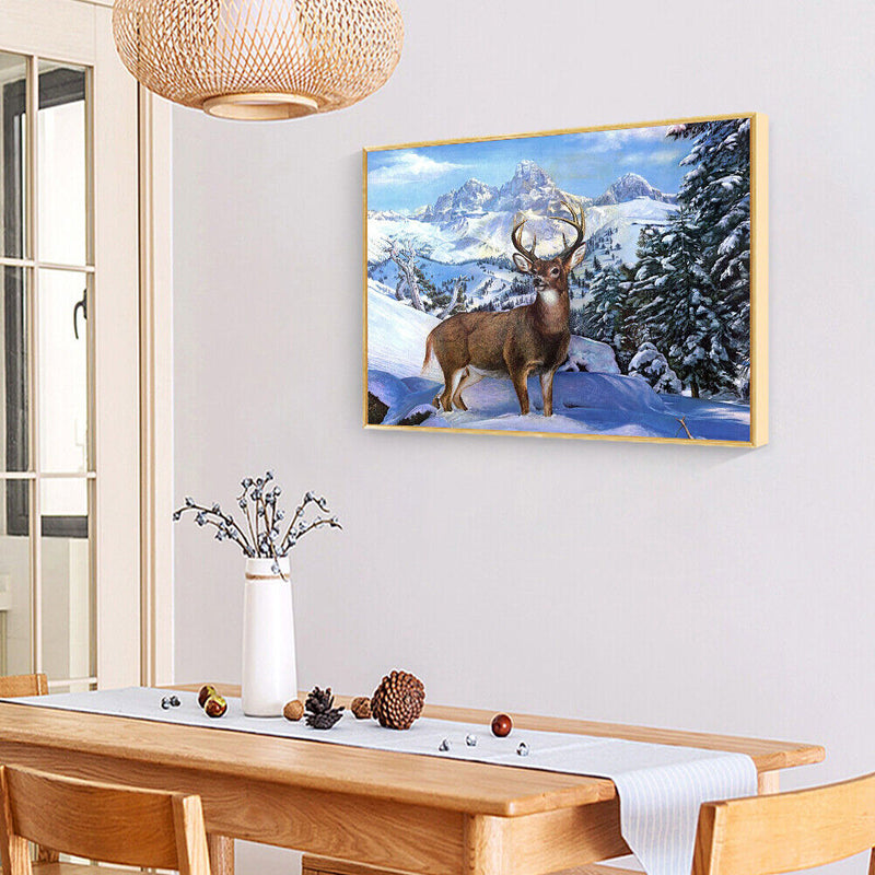 Deer 5D DIY Full Round Drill Diamond Painting Women Manual Mosaic Kits for Decor