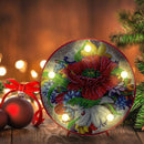 Special Shape Partial Drill Flowers Diamond Painting LED Night Light Xmas Decor