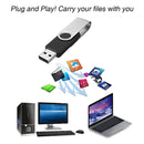CW10001 Candy USB Flash Drive High Speed USB 2.0 Thumb Drive (4GB Black)