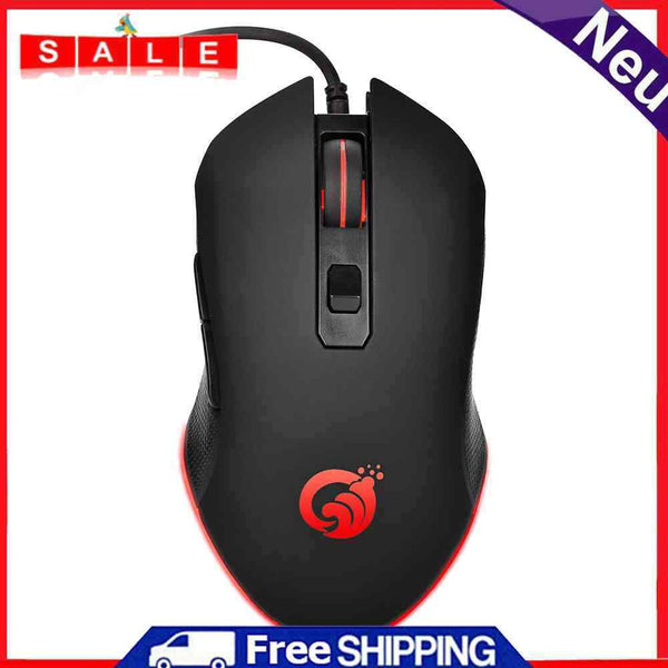 G70 Wired RGB 6-Button Gaming Mouse 3200DPI Adjustable Optical Ergonomic Mouse