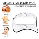 Steel Handheld Scraping Board Massager Massage Tool Gua Sha Muscle Massage