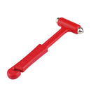 Glass Artifact Red Hammer Fire Emergency Window Breaker Self-Help Escape Hammer