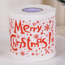 Christmas Toilet Roll Paper Santa Claus Home Bathroom Paper Xmas Tissue (3)