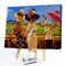 Painting By Numbers DIY Kit Gossip Women Hand Painted Canvas Oil Art Picture
