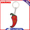 Chili Stamped DIY Full Bead Cross Stitch Keychain Handmade Craft Printed Gifts