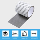 Screen Repair Tape Self Adhesive Mosquito Window Net Repair Patch (Black) Newly