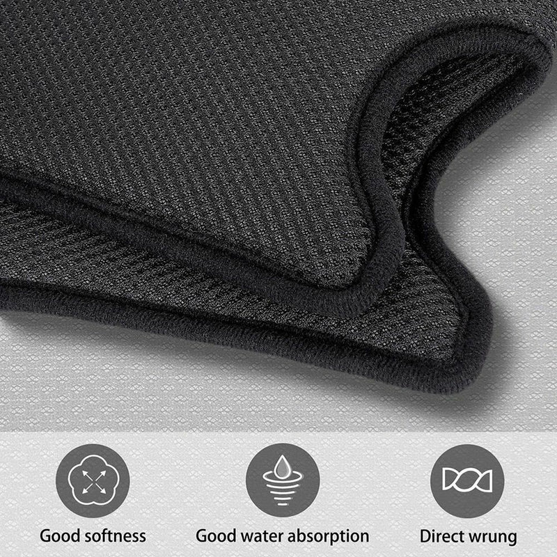 Drying Dish Drying Pads Faucet Absorbent Mat Faucet Wraparound Splash Catcher