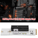 NGFF M.2 to PCI-E 4X Riser Card M2 Key M to PCIE X4 Adapter with LED Indicator