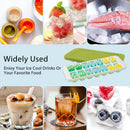 Ice Cube Trays Silicone - Molds Ice Cubes Maker for Whiskey Cocktails Bourbon