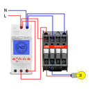 TM929BKL Digital 24h 85-265V Din Rail Smart Analog Timer Switch (30A) Newly