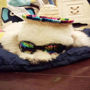 Buckle Dog Supplies Mexican Straw Cap Pet Straw Hat Sombrero Pet Ornaments