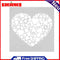 DIY Love Heart Fondant Decoration Stencil Wedding Decoration Cupcake Template