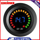 DC 5-36V LED Digital Color Display Voltmeter Car Motorcycle Volt Panel Meter