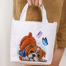 5D Diamond Painting Handbag DIY Canvas Eco-friendly Foldable Organizer Tote K