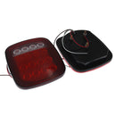16LED Square Turn Signal Stop Tail Lights for Jeep Wrangler JK TJ CJ YJ 2 Pack