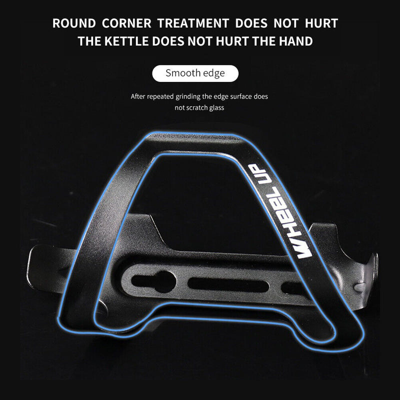 WHEEL UP Bicycle Water Bottle Holder MTB Mountain Road Bike Bottle Cage Black