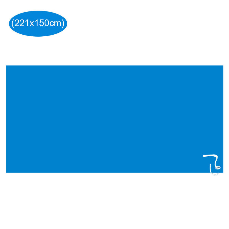Swimming Pool PE Cover Round Dustproof Floor Mat Waterproof Outdoor Garden Co