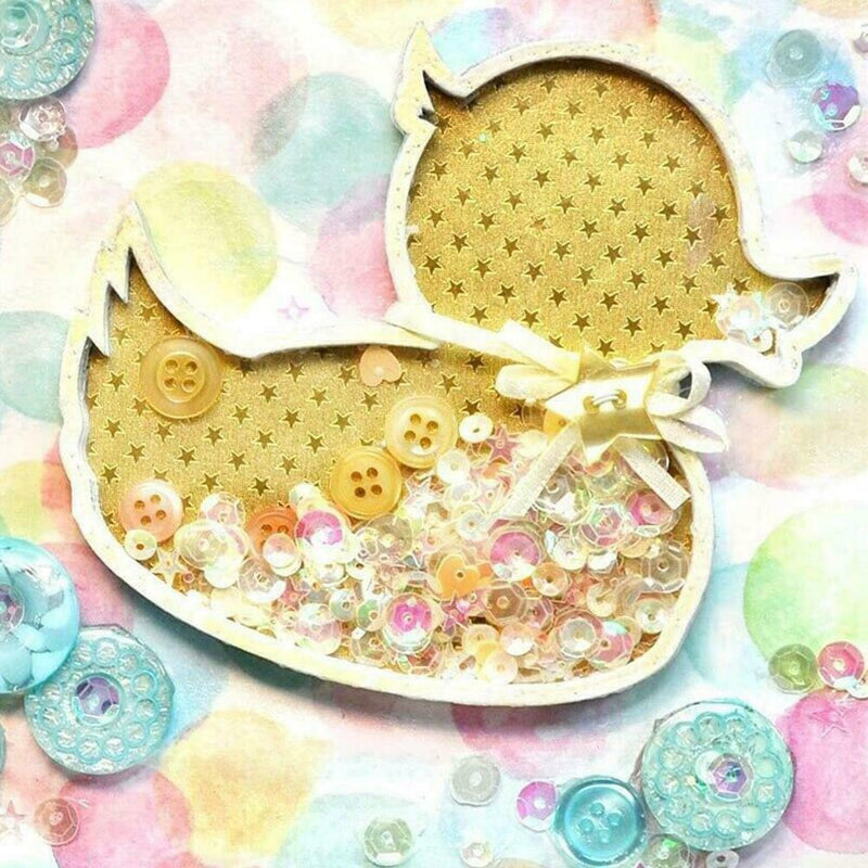 Duck Shaker Metal Cutting Dies For DIY Scrapbooking/photo Decorative album E6B4