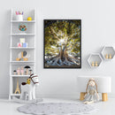 Life of Tree Oil Paint By Numbers DIY Coloring Picture for Adults Children