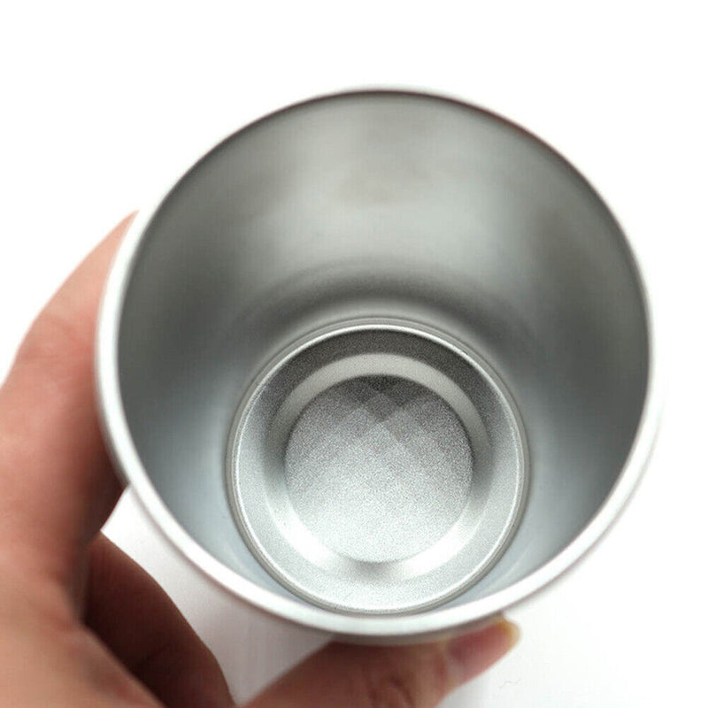 500ml Stainless Steel Cup Metal Beer Tumbler Stackable Drinking Coffee Milk Mug