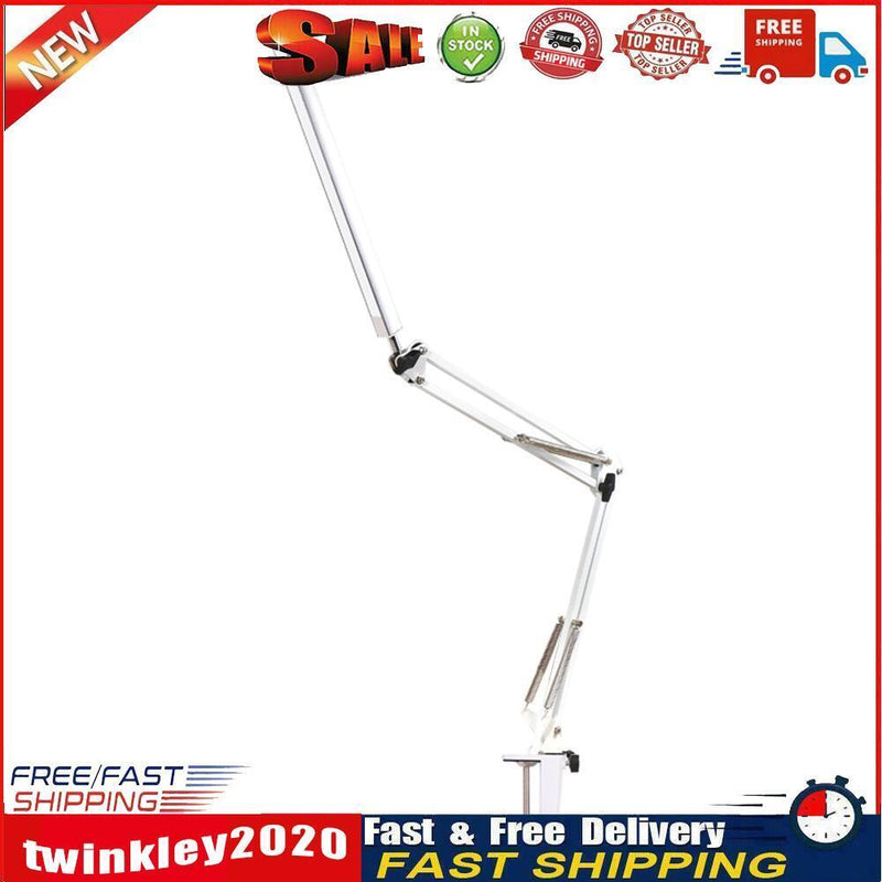 LED Folding Long Arm Eye Protection Reading Study Desk Light (12W White) Newly