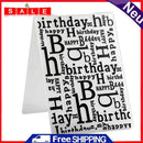 Christmas Words Embossing Plastic Case For Scrapbook DIY Album Card