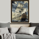30x40cm Sailboat DIY Paint By Numbers Oil Painting Kit Canvas