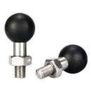 Motorcycle Handlebar Rearview Mirror Ball Clamp Base Phone Holder Bolt Scre