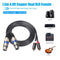 1.5m/4.9ft Dual XLR Female to Dual RCA Male Audio Microphone Cable Adapter