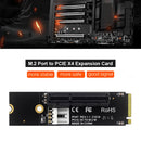 M.2 SSD NGFF to PCI-E X4 PCI-Express X1/X4/X8/X16 with Cable Set