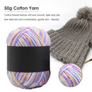 Gradient Color Milk Cotton Yarn Scarf Sweater Crochet Knitting Yarn (U) Newly