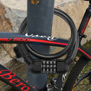 Universal Motorcycle Bicycle Security Lock with Lock Bracket Cycling Accessories