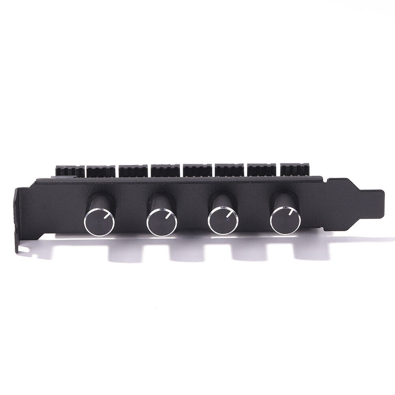 DC 12V Fan Hub Regulator 8 Way SATA/3Pin Speed Controller for PC Computer Case