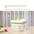 Salad Spinner Vegetable Lettuce Washer Dryer Serving Bowl Container Large
