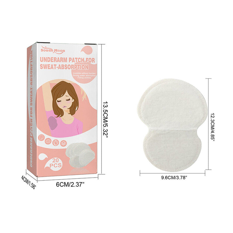 Sweat Pad Armpit Care Perspiration Pad Sweat Patches for Women Men Body Car