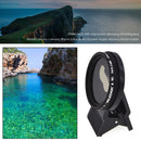 37mm Clip-on ND 2-400 Adjustable Neutral Density Smartphone Camera Lens Filter