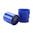 Car Modification Intake Turbine Fit for Air Intake Hose Diameter 65-74mm Newly
