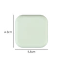 Punch Free Door Bumper Protector Self Adhesive Handle Square Pads (Green) Newly