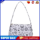 Fashion Women Cow Spotted Printing Underarm Bag Casual Small Handbag (D)
