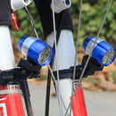 Bicycle Front Head Light 6LED MTB Fork Handlebar Safety Night Lamp (Blue) Newly