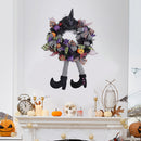 35cm Halloween Hanging Wreath Sturdy Hanging Wreath for Home Holiday Party