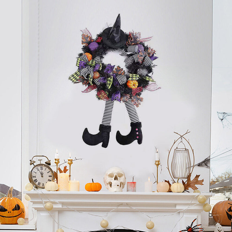 35cm Halloween Hanging Wreath Sturdy Hanging Wreath for Home Holiday Party