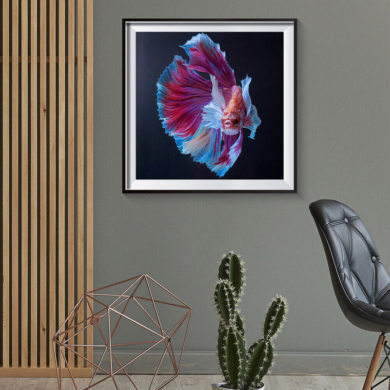 Diamond Painting Betta Full Round Drill Picture of Rhinestone DIY Drawing Kit