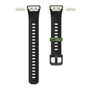 Soft Silicone Wristband Adjustable Bracelet Watchband for Huawei Band (B)